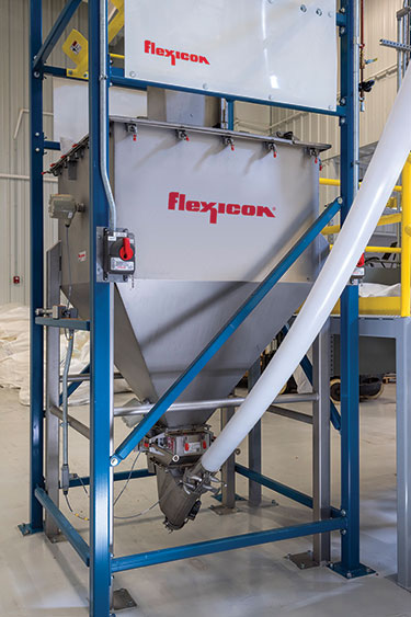 Bulk Bag Dischargers, Flexible Screw Conveyors Double Output at Peanut Butter Facility